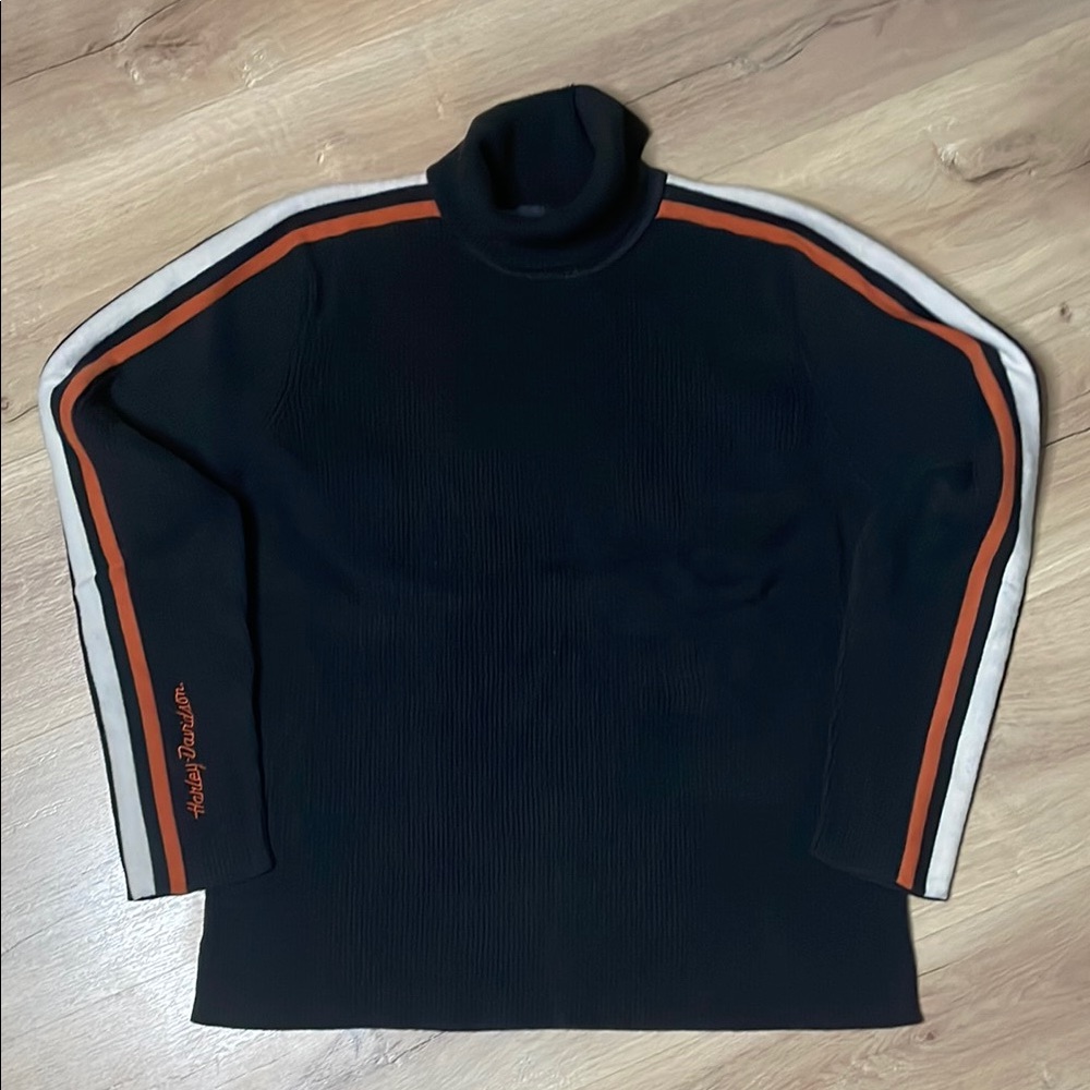 Harley-Davidson Sweater.‎ Turtleneck. Women's 1W (18-20). Great Used Condition!